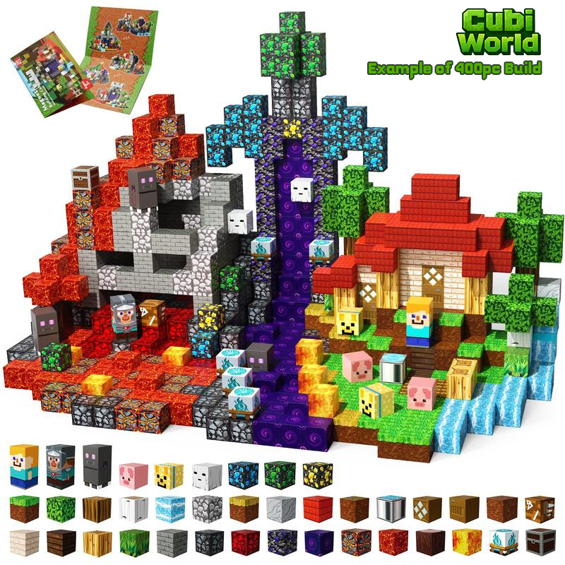 CubiWorld™ Magnetic Building Blocks - DIY Creator Pack