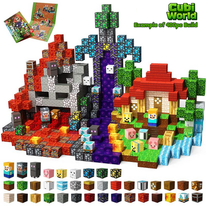 CubiWorld™ Magnetic Building Blocks - DIY Creator Pack