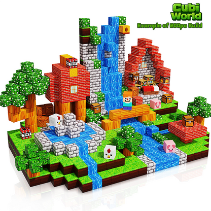 CubiWorld™ Magnetic Building Blocks - DIY Creator Pack