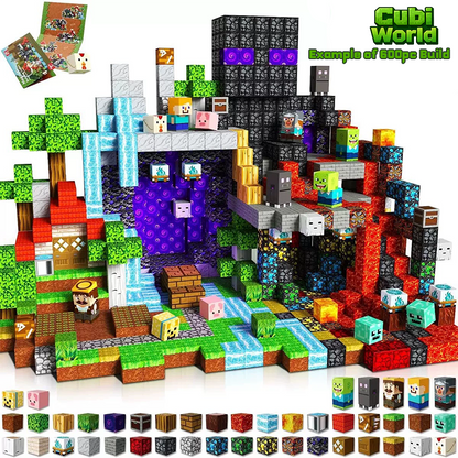 CubiWorld™ Magnetic Building Blocks - DIY Creator Pack