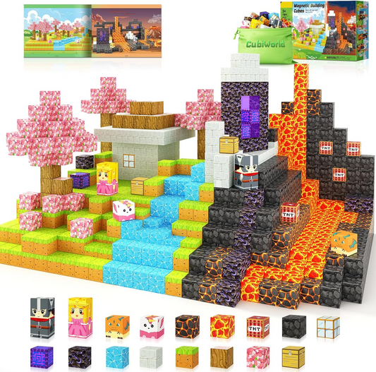 CubiWorld™ Magnetic Building Blocks - Magic Portal (84pc)